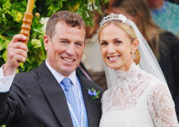 Peter Phillips and Harriet Sperling wed on Saturday