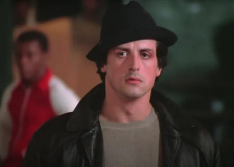 Rocky wearing his fedora
