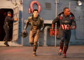 Danny Ramirez and Anthony Mackie star in Marvel's 'Captain America: Brave New World' in 2024Credit: Eli Adé/Marvel