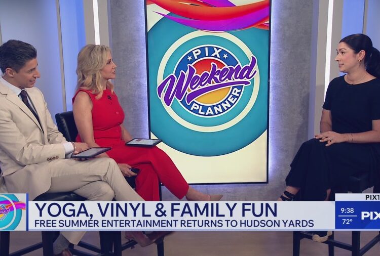 Yoga, Vinyl & Family Fun: Free Summer Entertainment Returns to Hudson Yards