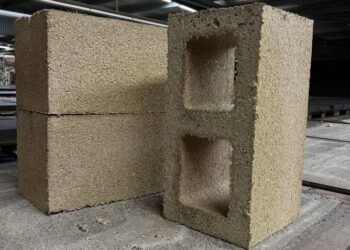 Hemp blocks are naturally fire resistant, according to Joost Bakker.