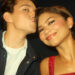 Tom Holland and Zendaya shared a sweet PDA picCredit: Zendaya/Instagram