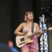 Beach Bunny performs on the Coinbase stage Sunday evening