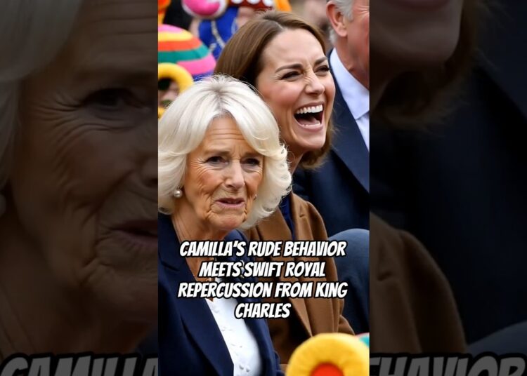 Camilla’s Rude Behavior Meets Swift Royal Repercussion from King Charles #camilla #royal #kate #anne