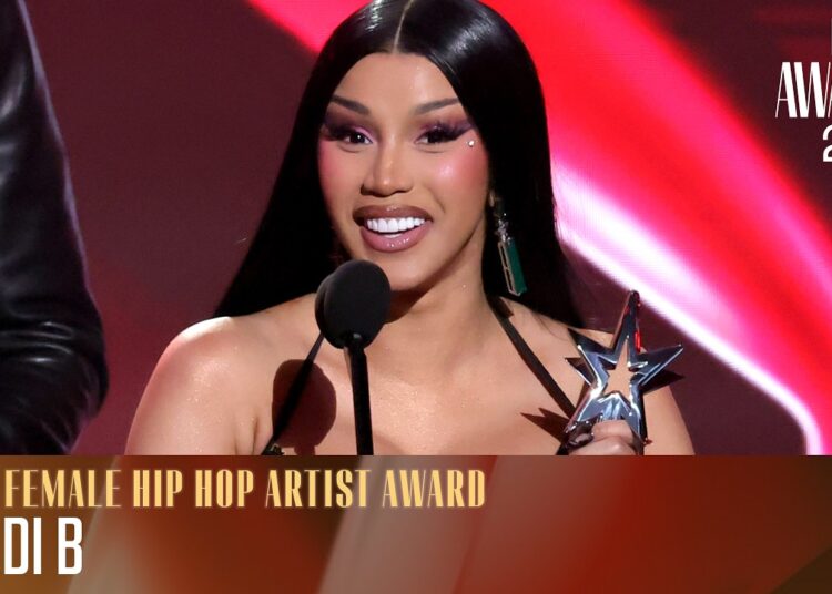Cardi B Wins Best Female Hip Hop Artist | BET Awards ’26