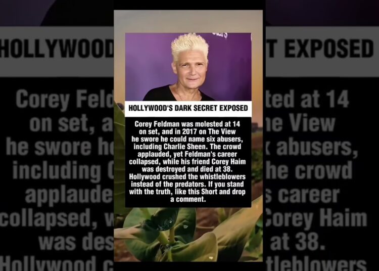 HOLLYWOOD’S DARK SECRET EXPOSED.Corey Feldman#story#news#hollywood#celebrities