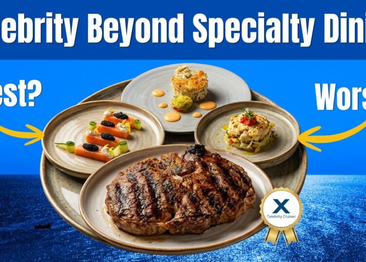 We Tested Every Specialty Restaurant on Celebrity Beyond!