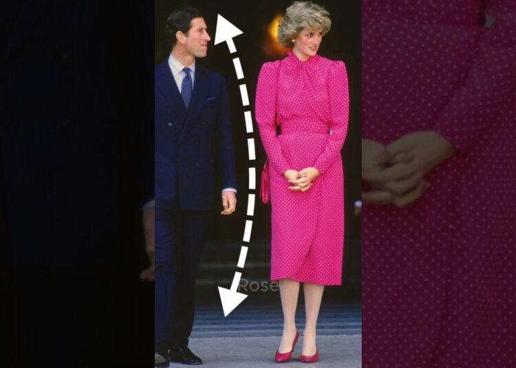 Pourquoi la princesse Diana évitait les talons hauts ? 👠 #PrincesseDiana #ModeRoyale #FamilleRoyale