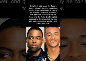 JADEN SMITH CLAPS BACK AT CHRIS ROCK’S OSCARS WARNING! 🚨 #celebrity