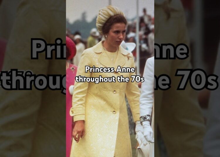 Princess Anne throughout the 70s #princessanne #royal #royalty #fyp