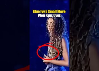 Blue lvy’s Small Move Won Fans Over #celebrity #hollywood #beyonce #celebritykids #shorts