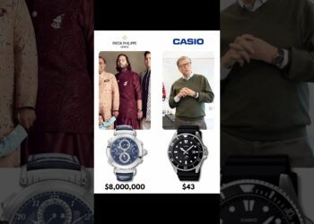 Anant Ambani and Bill Gates Watch Collection⌚#anantambani #billgates #celebrity #wealth