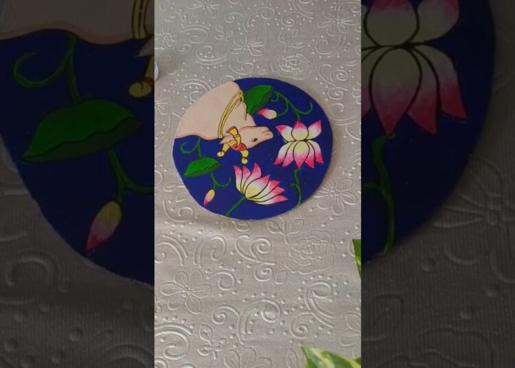 pichwai painting for beginners| traditional painting of India #artshorts #art #painting #artist