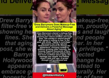Drew Barrymore Goes Makeup-Free and Delivers #shorts #facts #celebrity