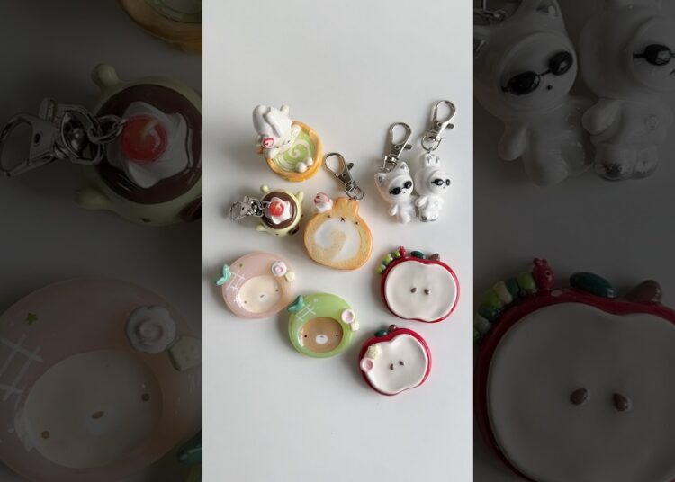 Recent creations ive made 🍡🫶 #shorts #charms #foryou #artist