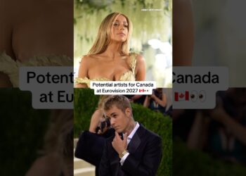 Artists who could represent Canada at Eurovision 🇨🇦 #eurovision #tatemcrae #justinbieber