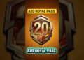 A20 ROYAL PASS LEAKS #pubg #new_prize_path #pubgmobile