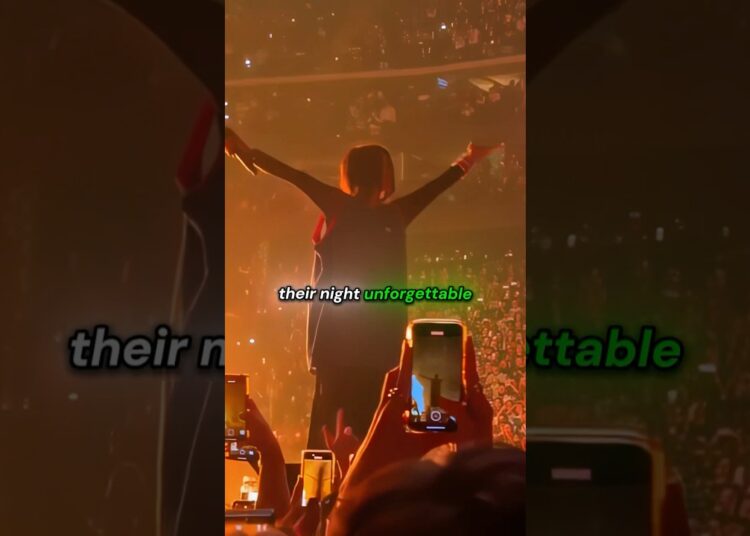 Billie Eilish Performs Fein at her Concert