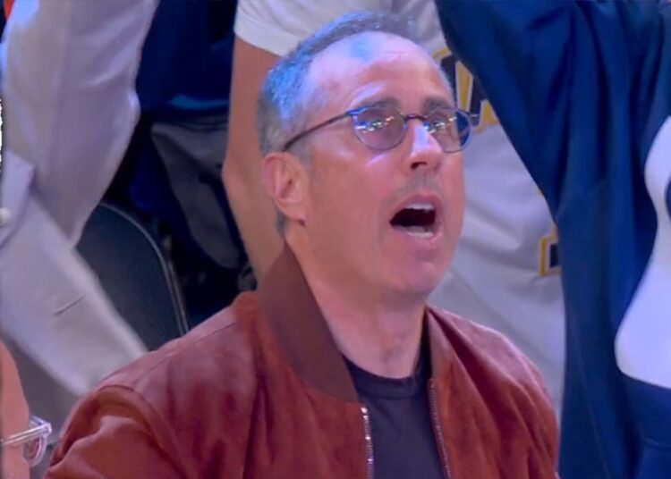 Watch Jerry Seinfeld and Celebrity Row Explode Over Historic 29 Point Knicks Comeback