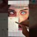How I render eyes#art #paintstudio #drawing #artedigital #artist #shorts #ibispaintx