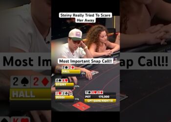 Most Important Call Of The Night!                                                 #celebrity #poker