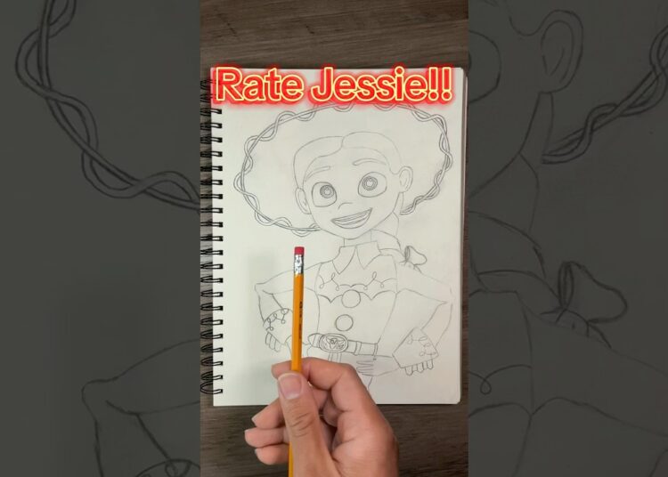 Jessie🔥#fyp#trending#shortvideo #disney#toystory#artist#shortsfeed#viralvideo#shorts#art#ytshorts