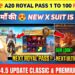 4.5 UPDATE 🤩 A20 Royal Pass | New X Suit | Next Ultimate Outfit Bgmi | Bgmi New Royale Pass