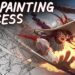 How to paint splash art