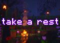 enough work for today… (minecraft music & rain, fire, water)