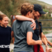 Catherine shares photos reuniting with family after Three Peaks Challenge - BBC