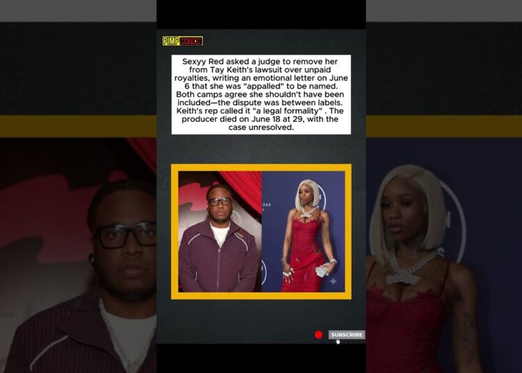 Sexyy Red Asks Judge to Remove Her From Tay Keith’s Royalty Lawsuit 😳