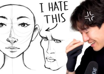 I Learned to Draw Faces from Tiktok Art Tutorials (I have regrets)