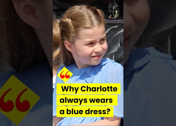 Why always blue?? #royal #charlotte #princesscatherine #royalfamily #shorts