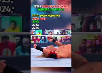 Every Year Royal Rumble Winner List Part.4.. #wwe #year #ranking #royalrumble #wrestling