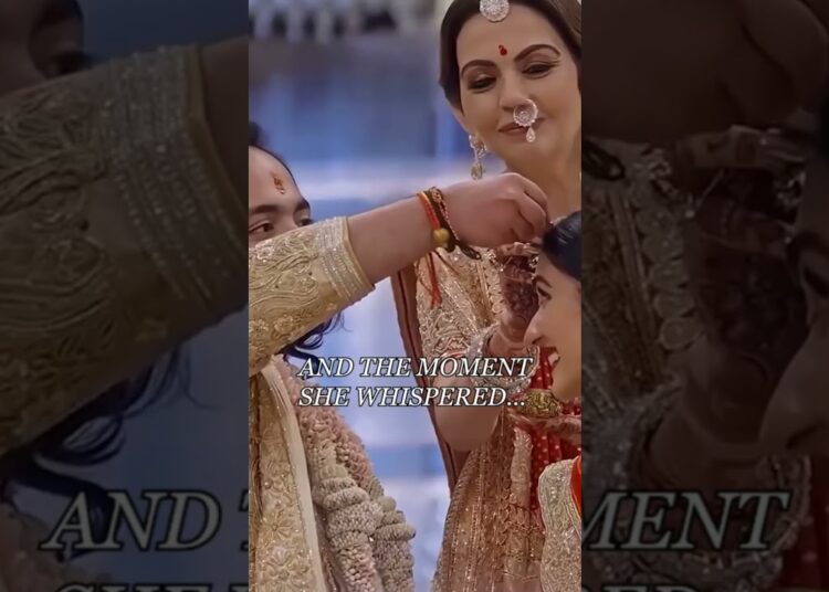 Billionaire Wedding Royalty: The Ultimate Elite Moment ✨ #AnantRadhika #ytshorts