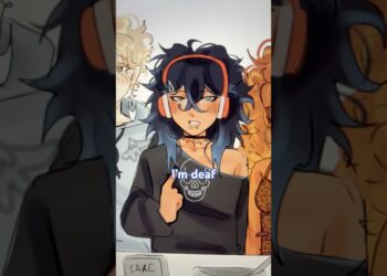 Blind, deaf, mute, stuck in the arctic #art #drawing #ocs #silly #ocartist #nefali #trend #skit
