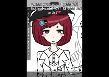 I’m 14 soon tho🙏 #art#artist#drawing#artvideo#relatable#youngartist#ibispaintx#fanart#danganronpa
