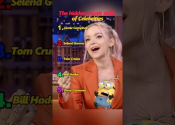 The hidden vocals skills of Celebrities#voice #talent #celebrity #funny #skills #vocals #voiceactor