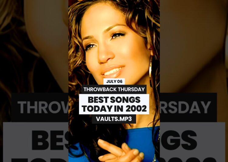 BEST SONGS TODAY IN 2002 ✨THROWBACK THURSDAY #music #2000s