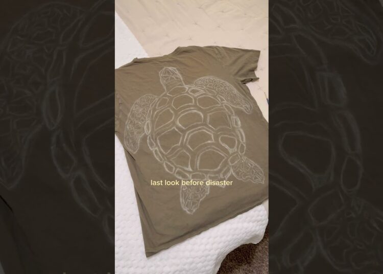 did I ruin this shirt??? #bleachart #artist #customfashion #fashioninfluencer
