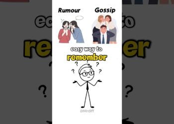 Rumour and Gossip.What’s the difference? #educational #gossip #shortvideo #youtubeshorts #fyp #viral