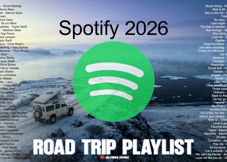 🎧Top 100 Trending Music Spotify 2026 || Road Trip English Songs Playlist — Viral Tiktok Songs 2026