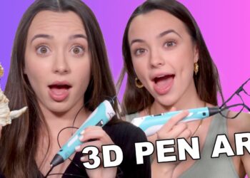 3D Pen Art Challenge! Who will WIN? – Merrell Twins