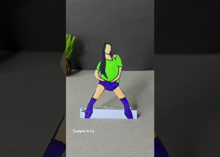 Iconic By Mistake – KATSEYE on artist version #sudipto_arts  #dance #flipbook #art #iconicbymistake