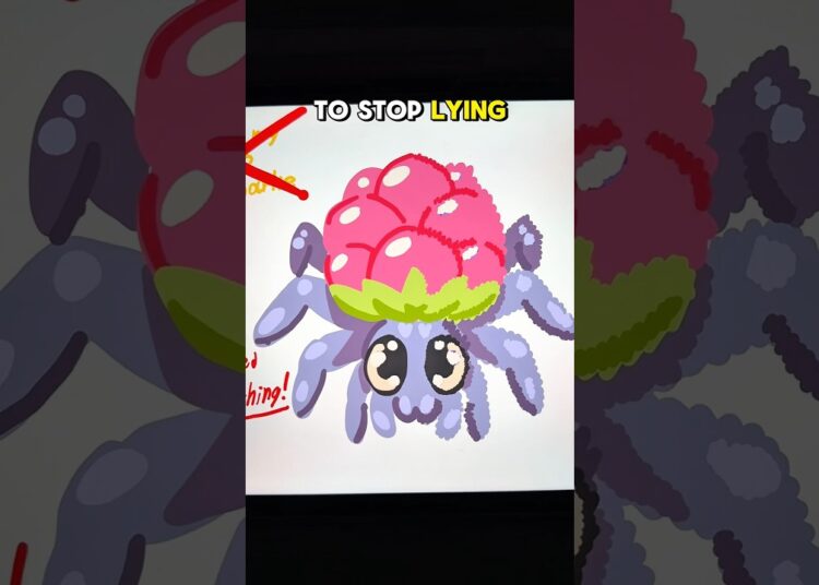 HE PROMISED TO COPY MY STYLE… 😭🕷️💔#ArtWorkout #multiplayergames #artist #artchallenge #digitalart