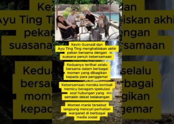 Kevin dan Ayu Ting Ting Makin Lengket #gossip #beritaterkini #short