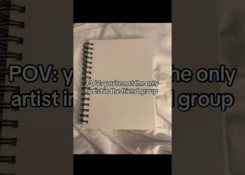 POV: you’re not the only artist in the friend group