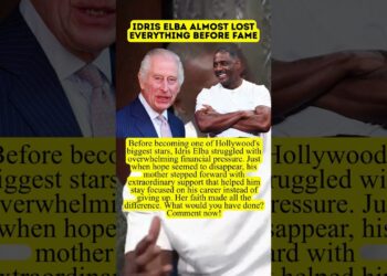 Idris Elba Almost Lost Everything Before Fame #celebrity