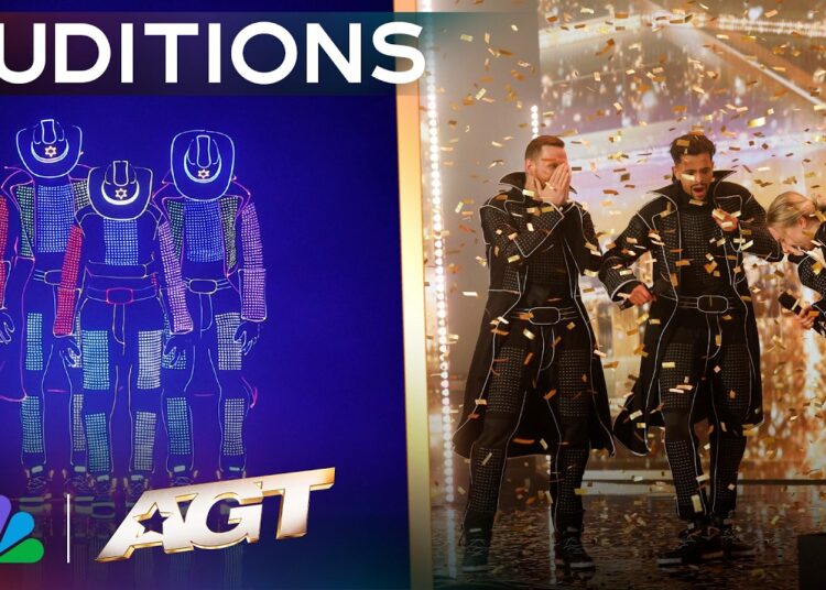 Golden Buzzer: Royal Lasers’ Show-Stopping Act WOWS Terry Crews! | Auditions | AGT