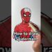 How to draw Spiderman from Brand New Day! Easy! #spiderman #spidermanbrandnewday #art #marvel #draw